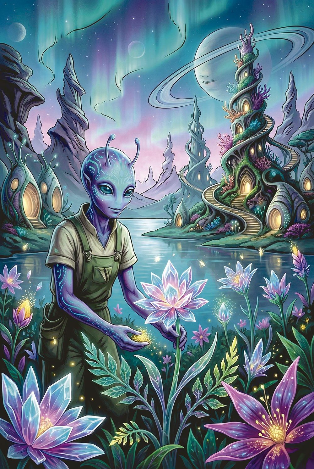 Detalhe Celestial Gardener