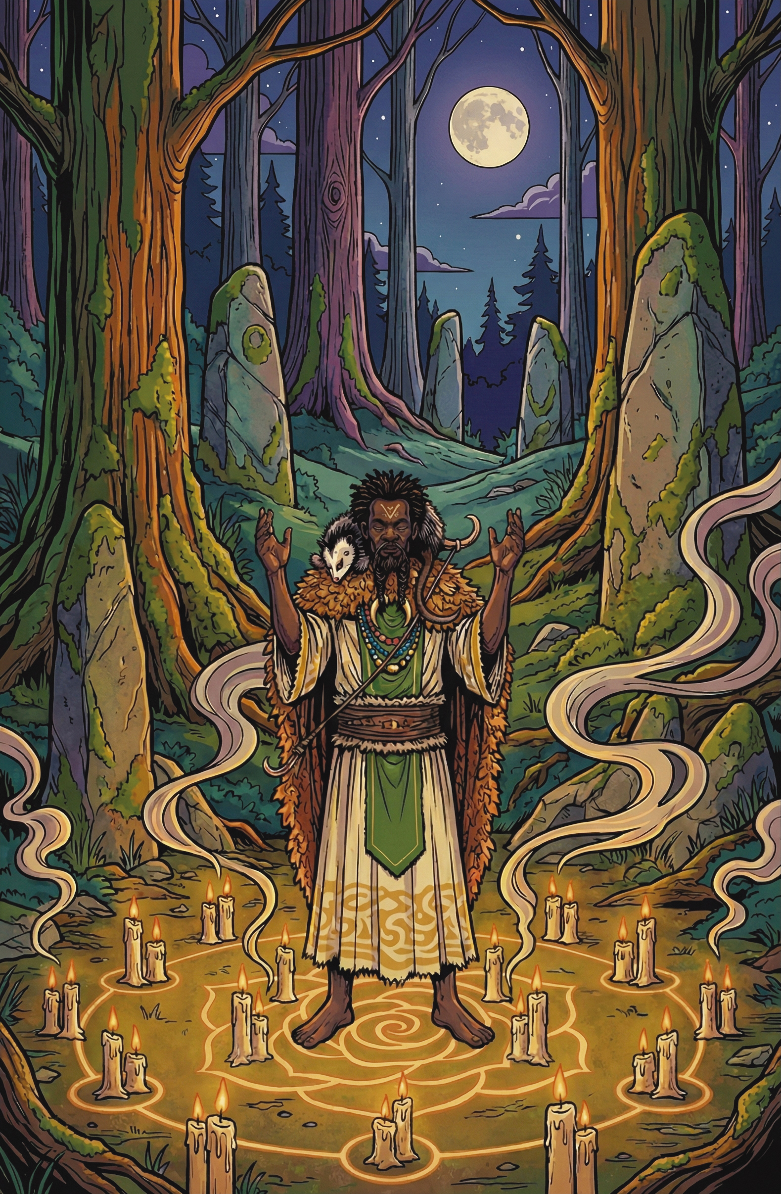 Detalhe Geomancer Ritual