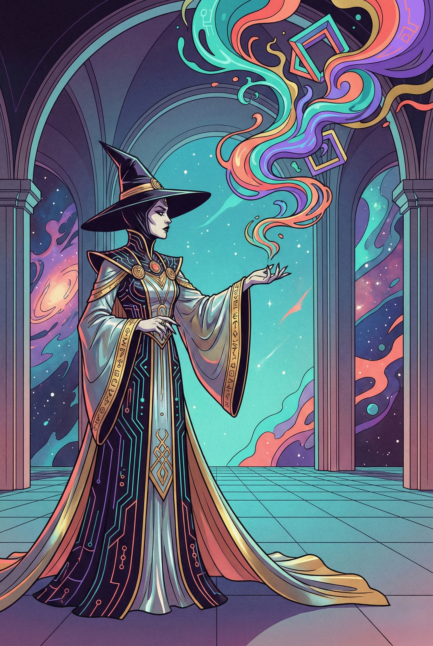 Detalhe Cosmic Sorceress